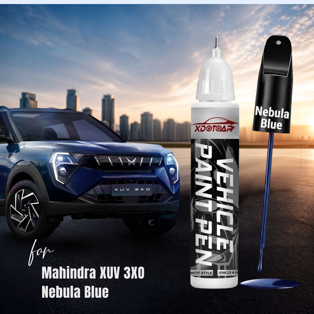 XDOTOAR Car Touch Up Paint for Mahindra, 2K Paint Technology, Quick Drying, Rust Protection - 18ml